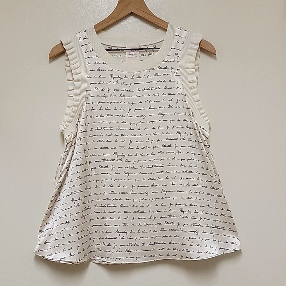 cinq a sept | Lenore Silk Love Story Blouse - Picture 2 of 13